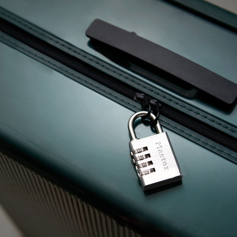 Ổ Khóa Mật Khẩu 4 Số Bằng Kim Loại Di Động Tiện Dụng Cho Ba Lô / Du Lịch / Trường Học
