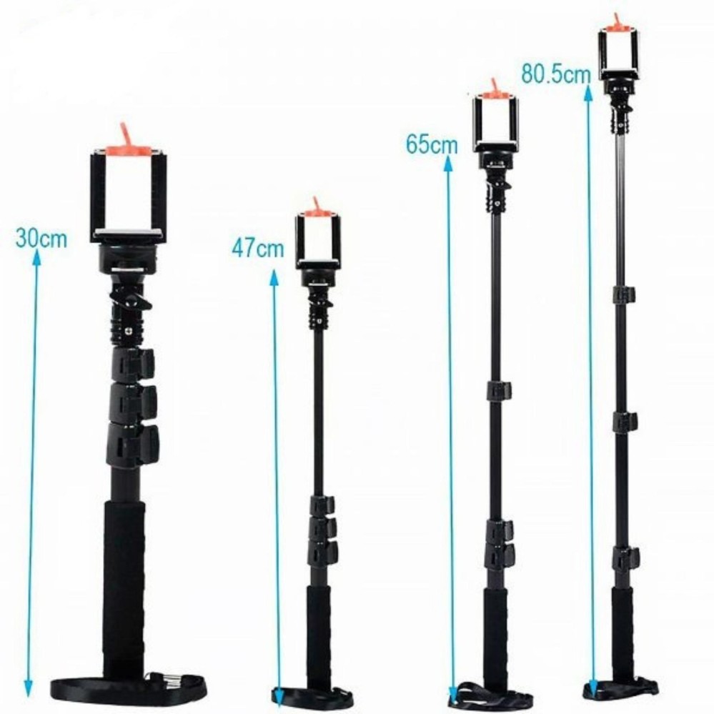 Gậy chụp hình tự sướng kiêm gậy bảo vệ VunTeng Mono YT 1288 Bluetooth | BigBuy360 - bigbuy360.vn