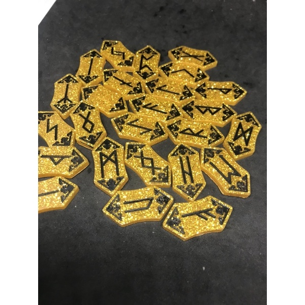 Bộ kí tự Runes thẻ lục giác