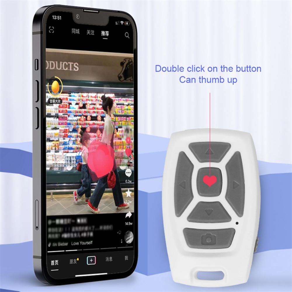 Điều Khiển Từ Xa DIGIFOUNDER Bluetooth Không Dây Cho Camera/Điện Thoại/TV K8L5