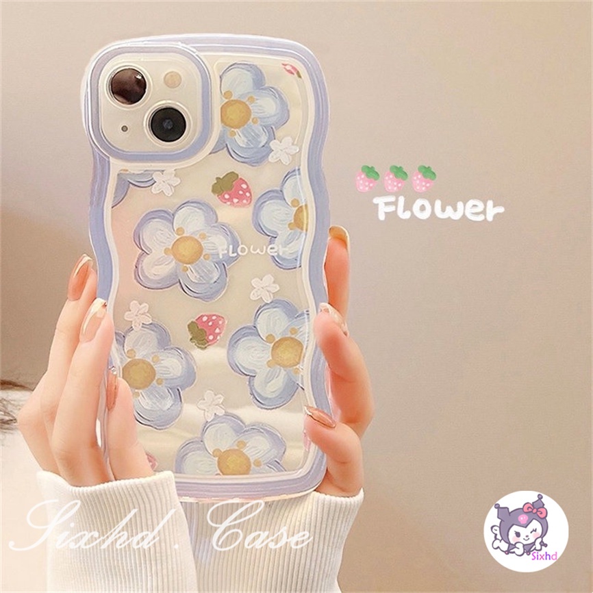 Compatible With Samsung A12 A23 A22 A13 A14 A04e A03s A50 A50s A30s A34 A33 A04 A04s A53 A54 A51 A52 A31 A11 M11 A21s A71 A30 A20 A02s M12 M22 S23 S22 Ultra sixhd Ốp Điện Thoại Mềm Họa Tiết Trái Việt Quất Thời Trang Cho