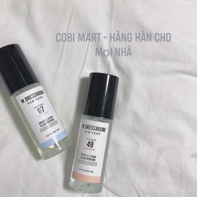 Xịt thơm quần áo W.Dressroom