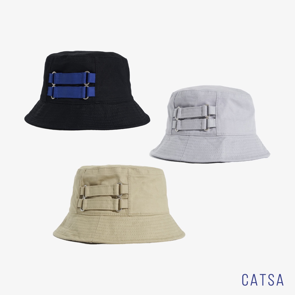 Mũ bucket trơn vành nón tai bèo tròn thời trang CATSA phong cách unisex nam nữ XHT099