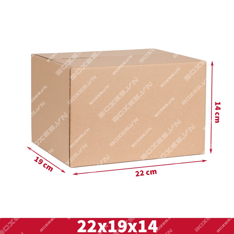22x19x14 Combo 50 hộp Carton đóng gói hàng giá tại xưởng