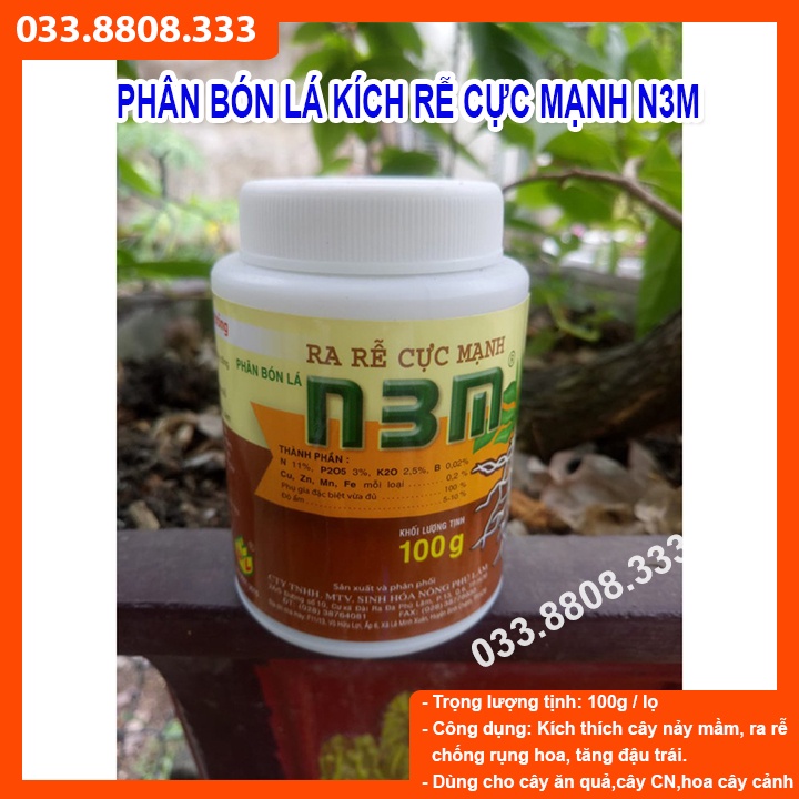 Kích Ra Rễ Cực Mạnh N3M 100g