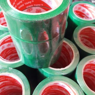 BĂNG KEO MÀU XANH LÁ. 1 CÂY 6 CUỘN