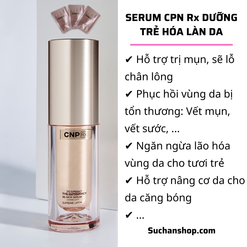 1 gói serum tái tạo da,trẻ hóa da CNP The Supremacy Re-new Serum Supreme Lift | BigBuy360 - bigbuy360.vn