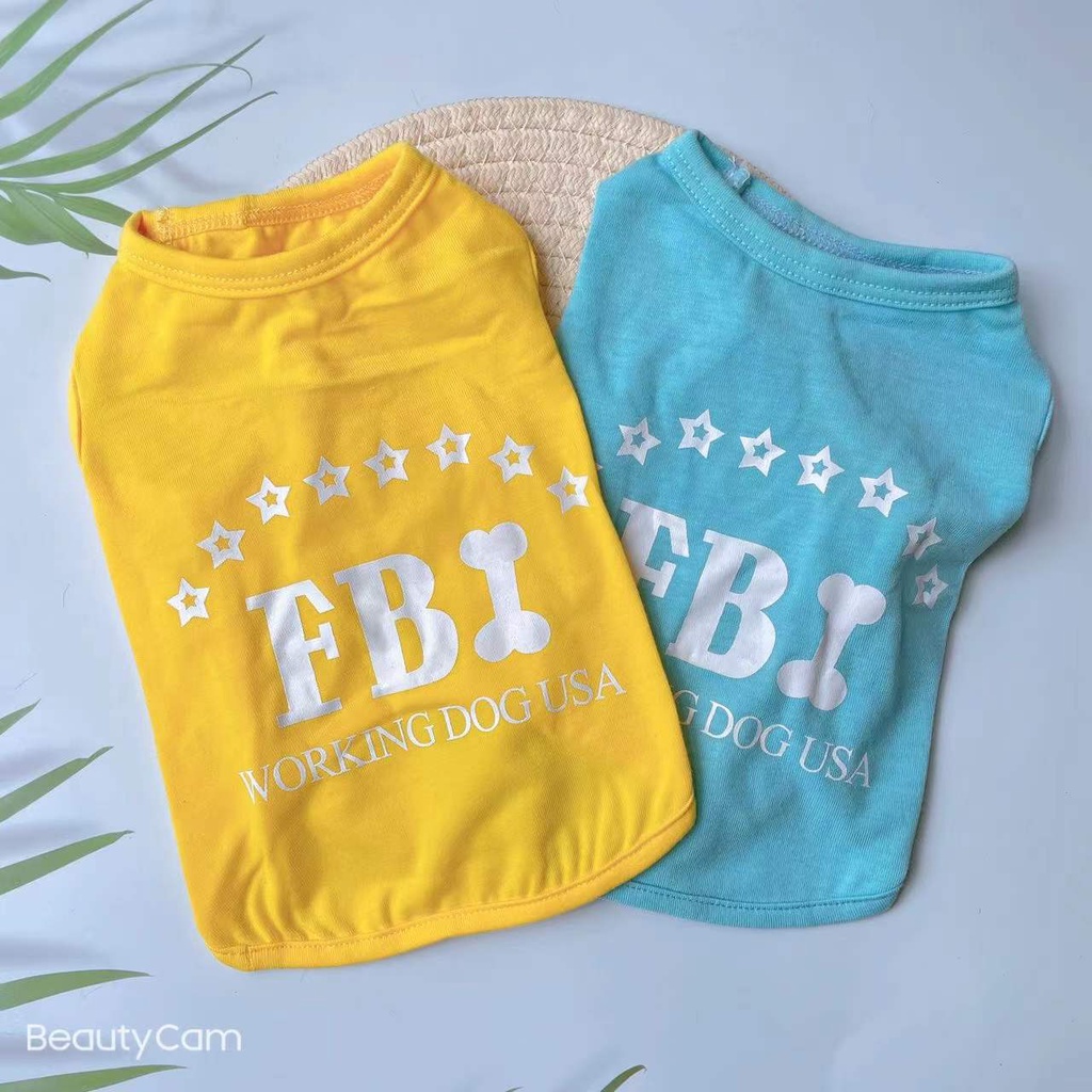 Áo Cotton Mỏng Mùa Hè Cho Thú Cưng