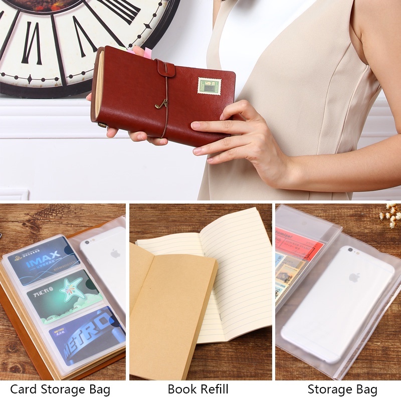 Sổ Tay Khổ A6 Thiết Kế Cổ Điển Sáng Tạo