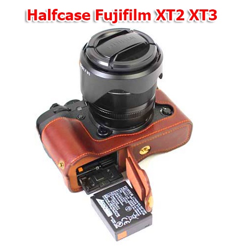 Halfcase Da máy ảnh Fujifilm XT-3 XT-2 - Loại tốt