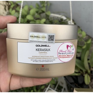Mặt nạ suôn mượt Goldwell Kerasilk Intensive Smoothing Mask 200ml ( New 2024 )