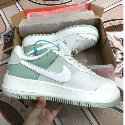 (FULLBOX + VIDEO ẢNH THẬT) GIÀY AF1 XANH MINT NAM NỮ