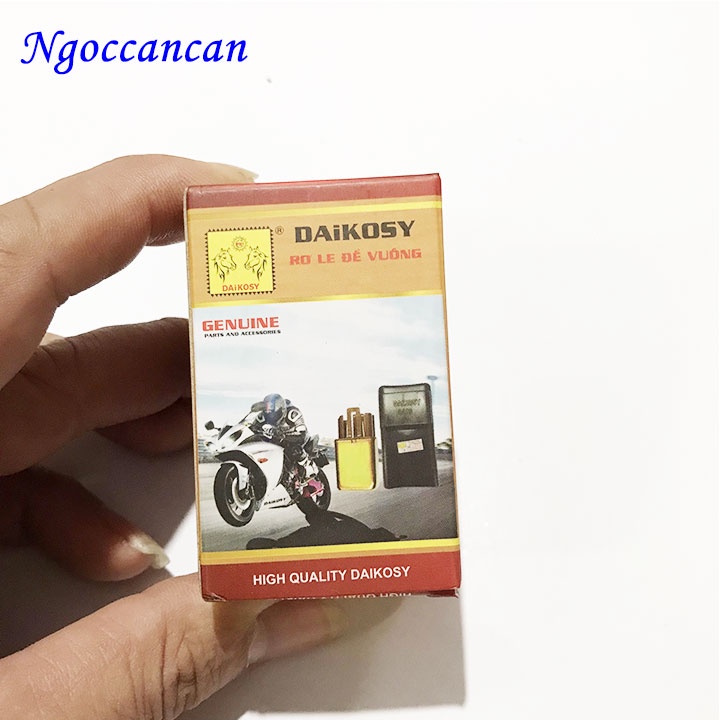 Relay, Rơ Le đề xe may vuông