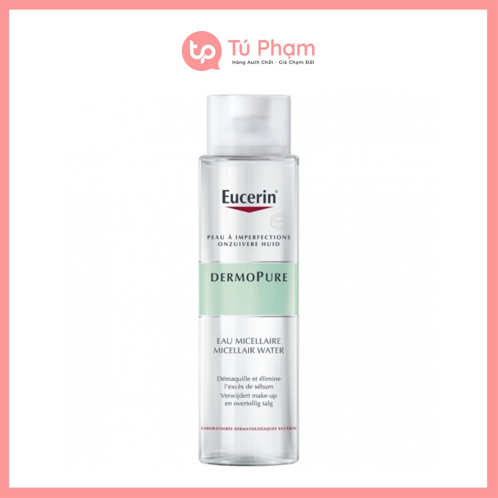 Nước Tẩy Trang Eucerin Dermo Pure Eau Micellaire 400ml
