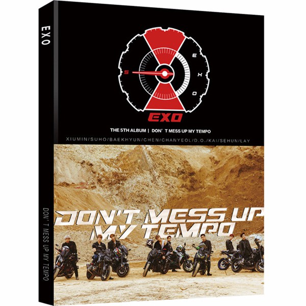 Photobook Exo Don't mess up my tempo album ảnh tặng kèm poster tập ảnh hình ảnh nhóm nhạc Hàn Quốc