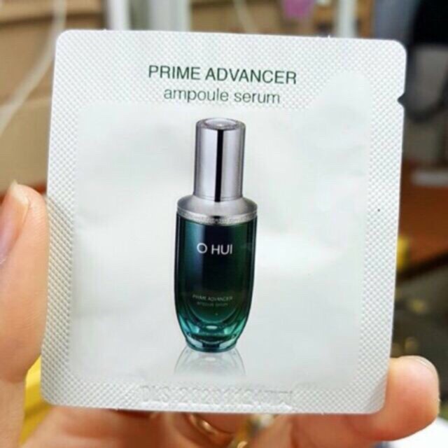 Gói Tinh chất chống lão hóa,xóa mờ nét nhăn,Ohui Prime Advancer Serum 1ml