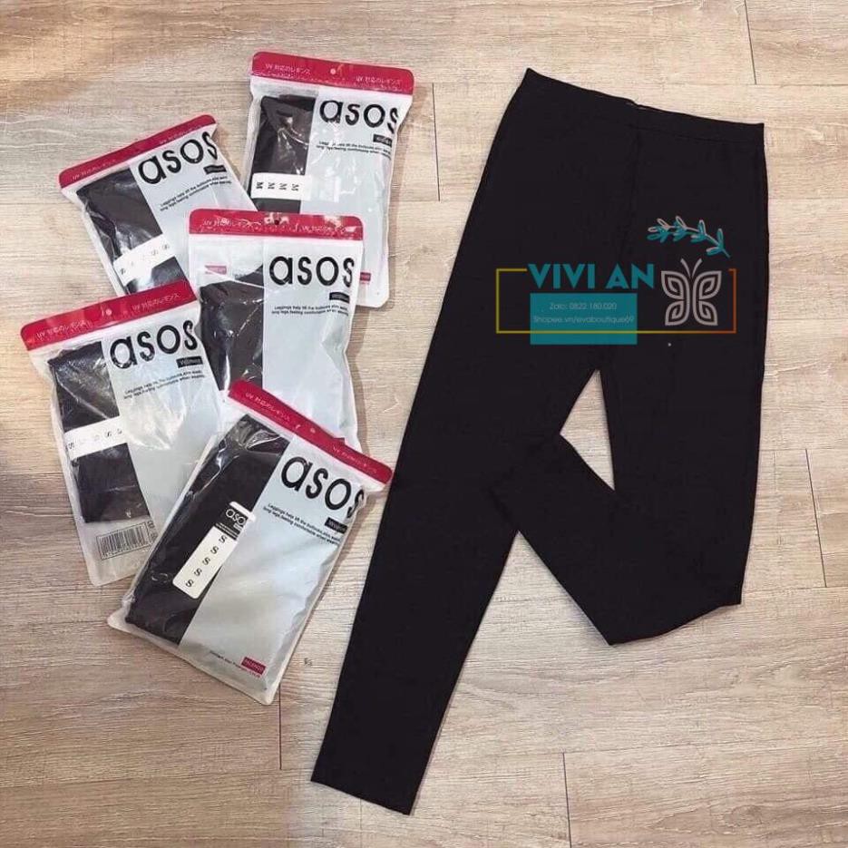 Quần Legging Nữ ASOS ❤️SIÊU SALE❤️ Legging Cotton Co Giãn 4 Chiều, Ống Dài Siêu Đẹp, lên dáng đẹp mỹ mãn, Có Túi Zip | BigBuy360 - bigbuy360.vn