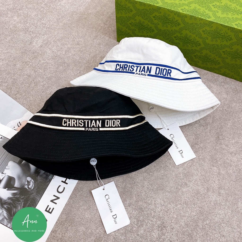 Mũ Bucket DIOR Thời Trang, Chất Liệu Vải Cotton Mềm,Phom Mũ Chuẩn Đẹp, Hàng Quảng Châu Loại 1 Full Tag