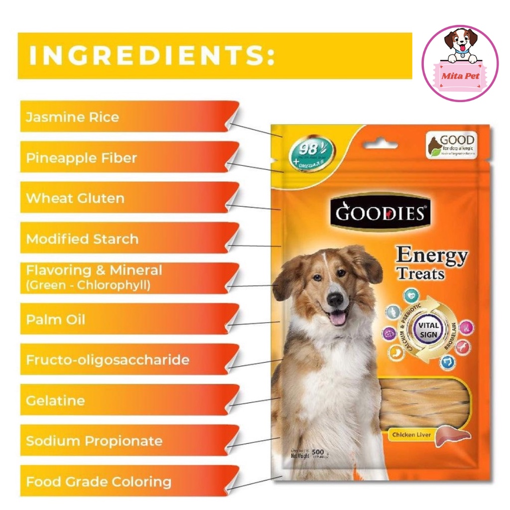 Bánh Thưởng Xương Gặm GOODIES - Bổ Sung Canxi, Vitamin, Làm Sạch Răng Cho Chó