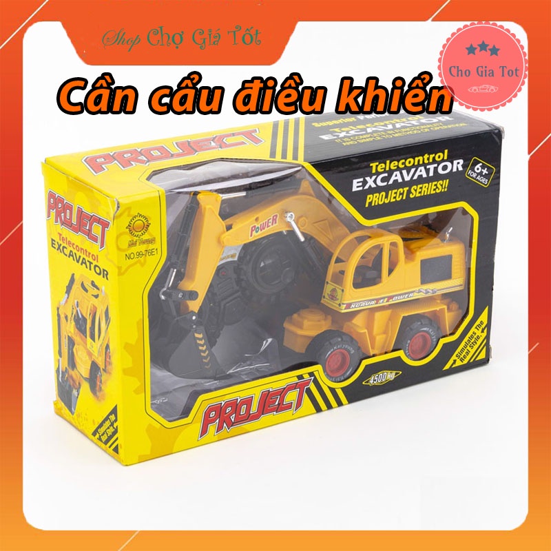 Đồ chơi xe cần cẩu chạy pin điều khiển từ xa Thành Đô NO.99-76E1