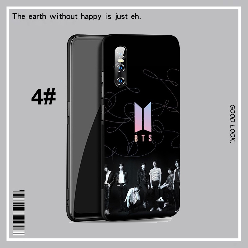 Ốp điện thoại dẻo in hình BTS cho VIVO S7 S9 S10 Y30 Y21 Y33S Y21S Y73S S7E Y73 2021 V21E Y70S Y51S Y70T Y53S Y31S L26