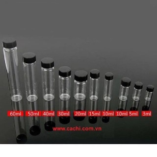 Chai - lọ thủy tinh 3ml