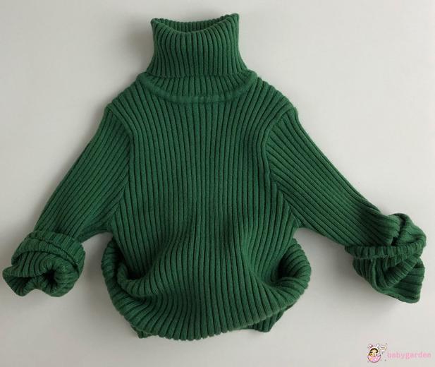 Áo Sweater Cổ Lọ Dài Tay Ấm Áp Mùa Đông Cho Bé