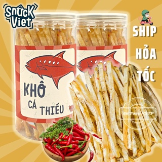 2 khô cá thiều que snackviet - hũ 300g đồ ăn vặt sài gòn cực ngon, cực rẻ 😱