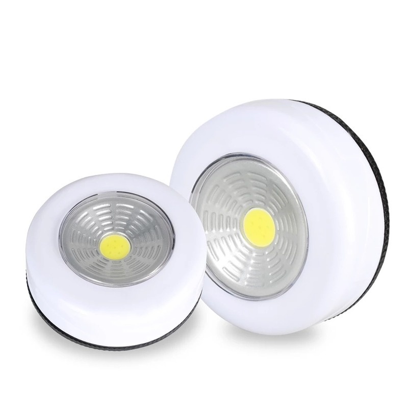 1 Đèn LED COB Không Dây Tự Dính Gắn Tường/Tủ Quần Áo