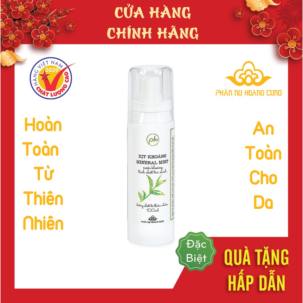 Xịt Khoáng Phấn Nụ Hoàng Cung 100ml