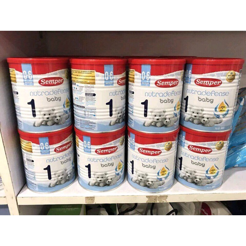 Sữa Semper nội địa Nga số 1, số 2 400g