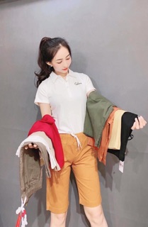 Quần kaki lửng lưng thun