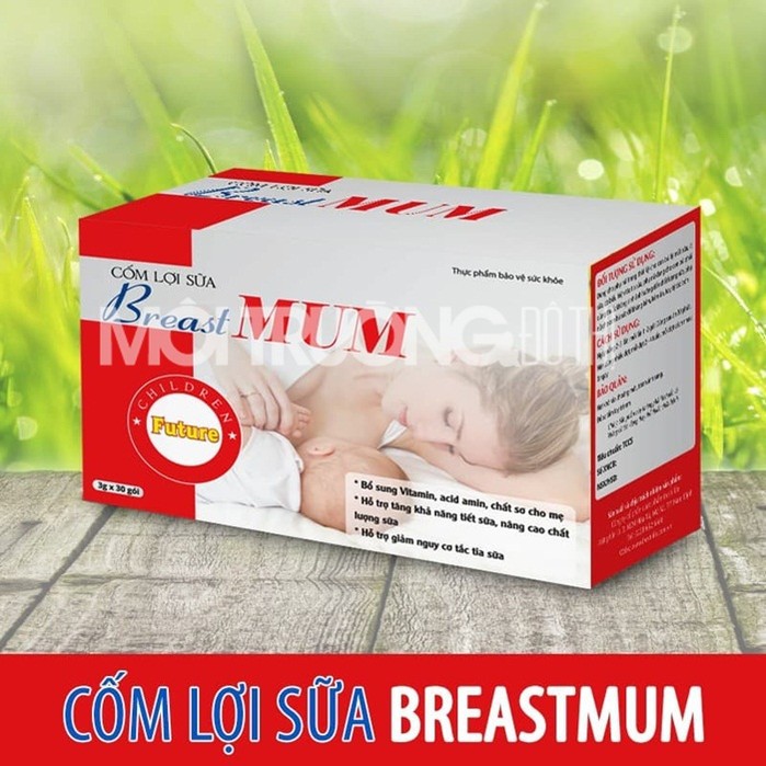 Cốm lợi sữa BREAST MUM -(Cam kết hiệu quả) Hỗ trợ tăng tiết sữa, giảm tắc tia sữa, bổ sung vitamin...