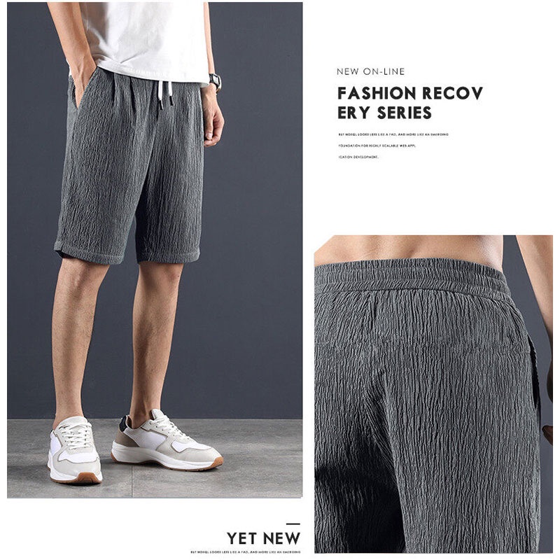 Quần Short Thể Thao Ống Rộng Mau Khô Thời Trang Mùa Hè Dành Cho Nam