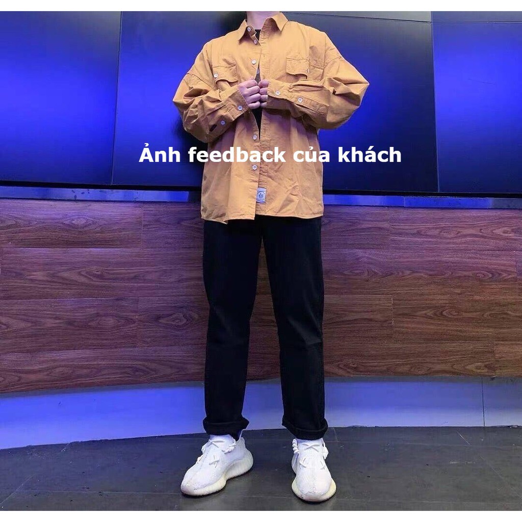 Quần baggy nam nữ đen rách gối , quần jeans ống rộng , dáng xuông , không phai màu phong cách Hàn Quốc | BigBuy360 - bigbuy360.vn