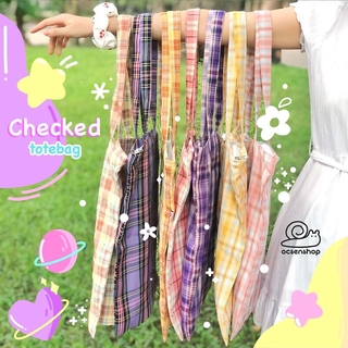 Totebag Ốc sên caro