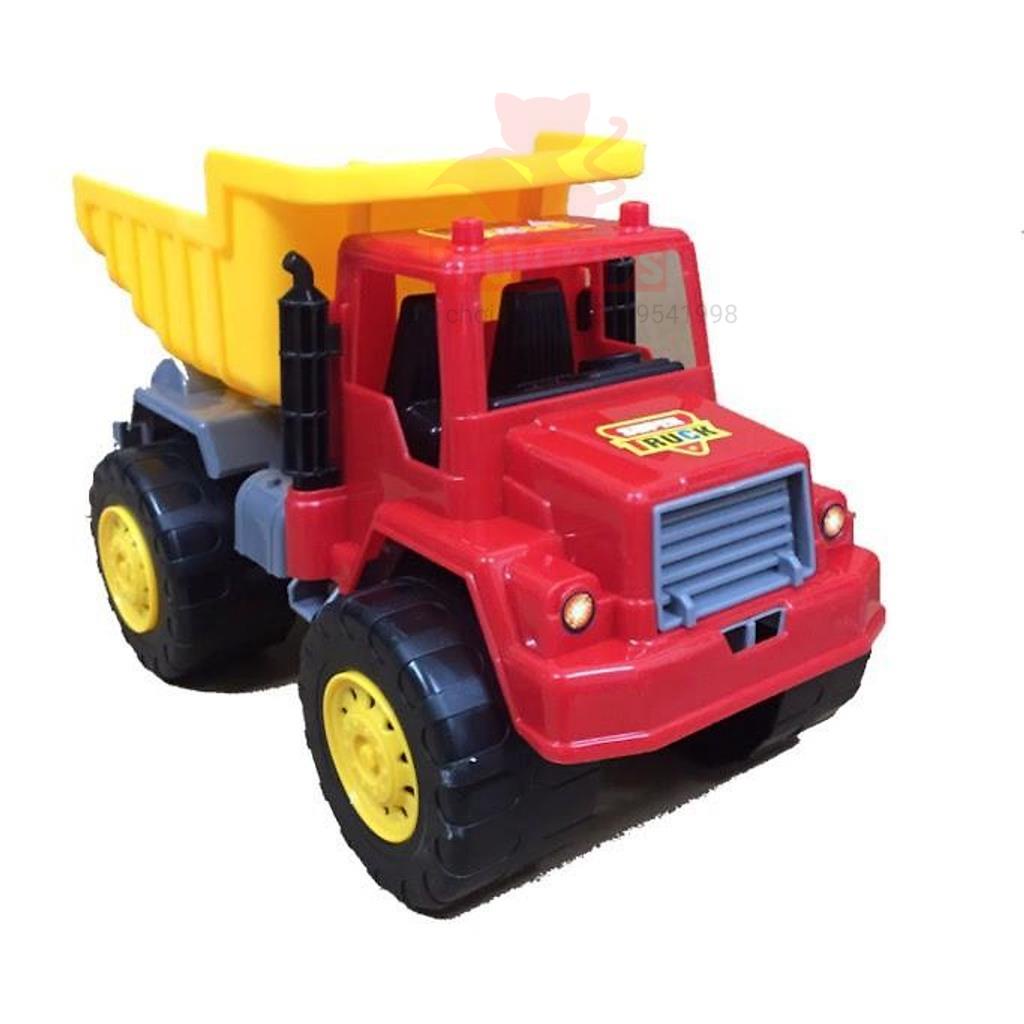 Đồ Chơi Mô Hình STT  Loại Lớn Xe Lu  Bằng Nhựa Nguyên Sinh An Toàn Cho Trẻ Nhỏ