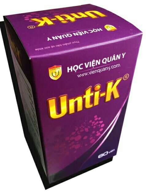 Unti-K của Học viện Quân Y hỗ trợ điều trị ung thư hiệu quả