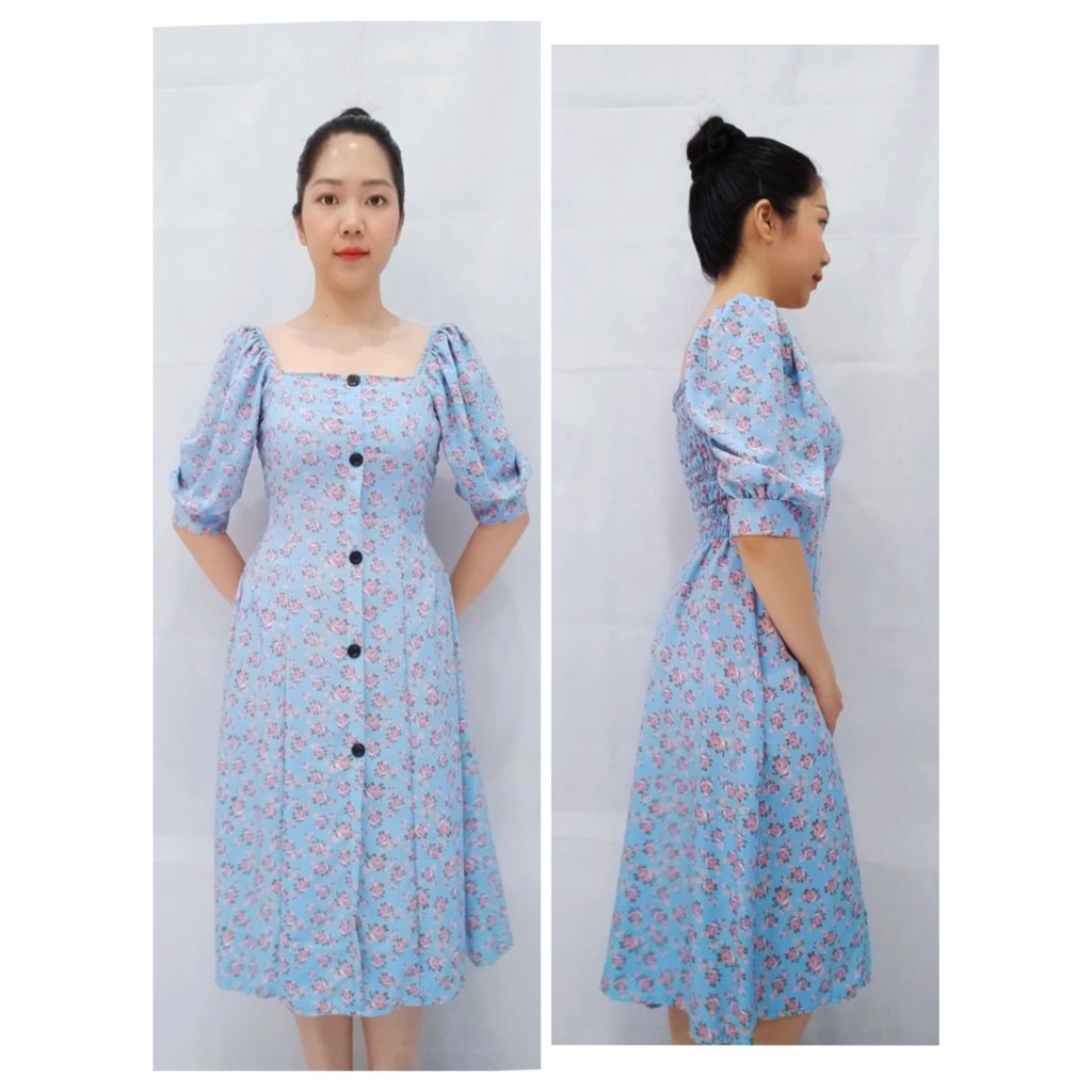 110K Đầm lụa thiết kế, kiểu dáng đa dạng, vải mềm, mịn, mát, ít nhăn