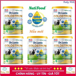 Sữa bột Dr.Luxia Colostrum 0+ (cho bé từ 0-12 tháng) 800g combo 5 hộp