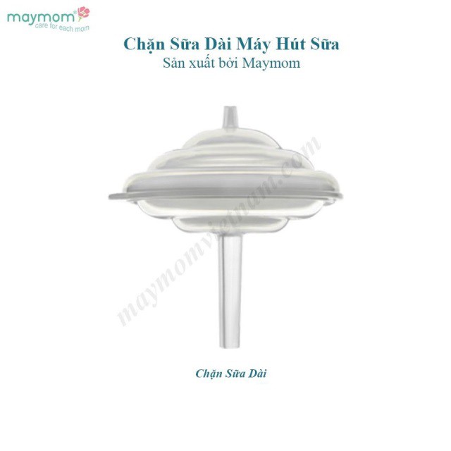 1 Chặn Sữa dài - Dùng cho cổ nối phễu cổ hẹp Maymom & các dòng máy hút sữa Medela (Freestyle, Sonata, Swing Maxi), Ameda