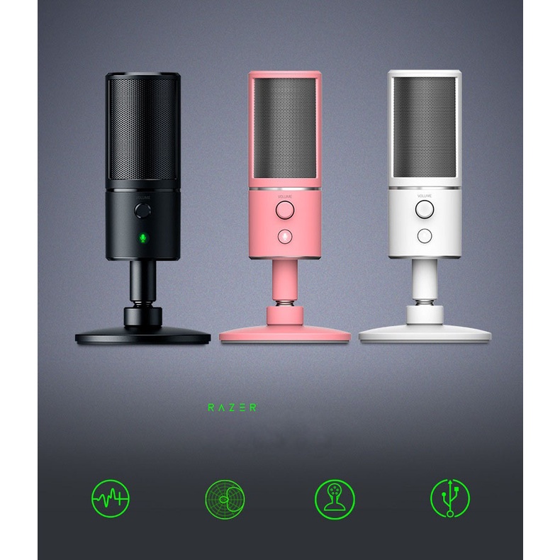 Micro Razer Seiren X Conden Dùng Để Chơi Game