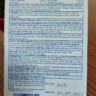 Cao dán SALONPAS (hộp 20 miếng)