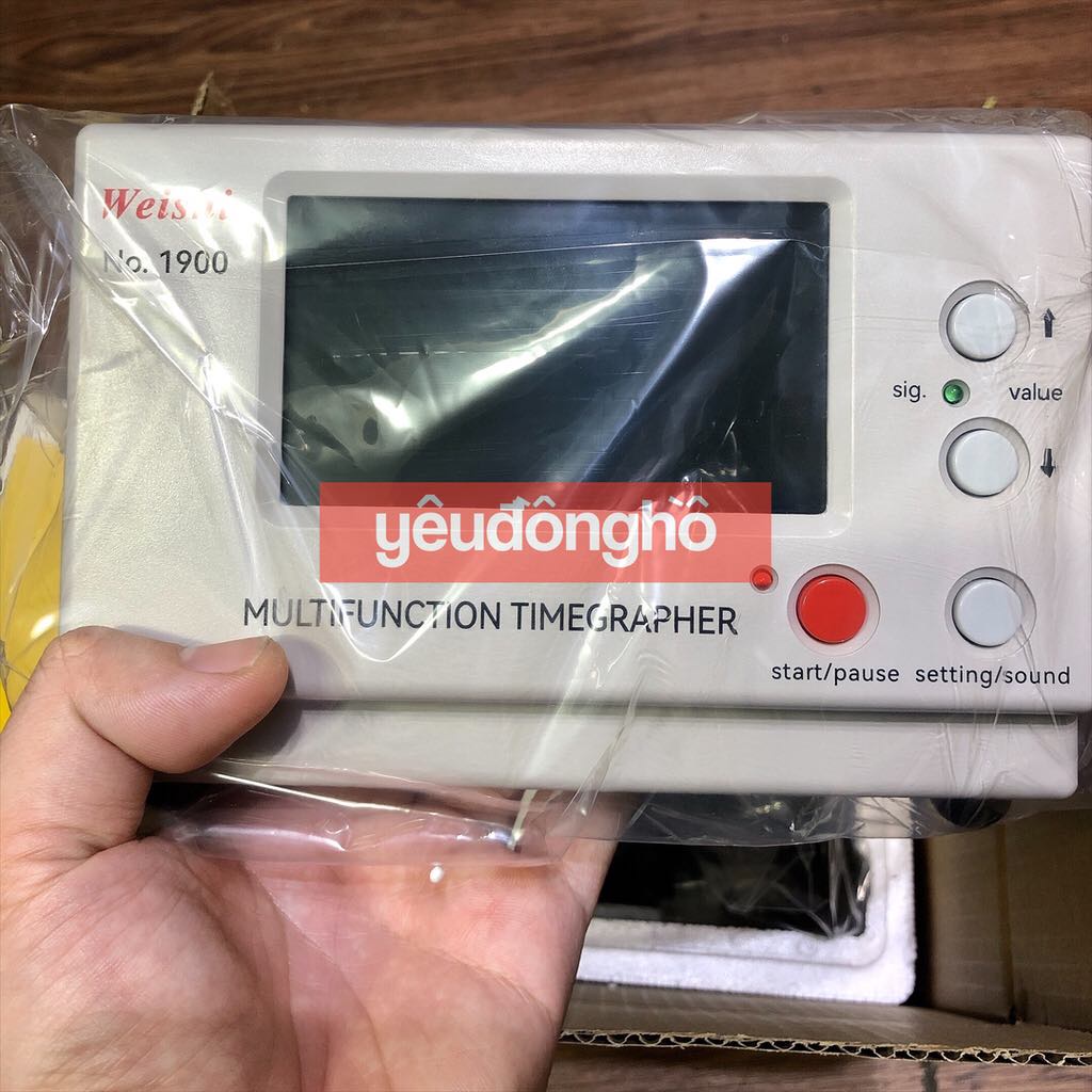Máy đo test nhanh chậm đồng hồ cơ MTG Weishi 1900