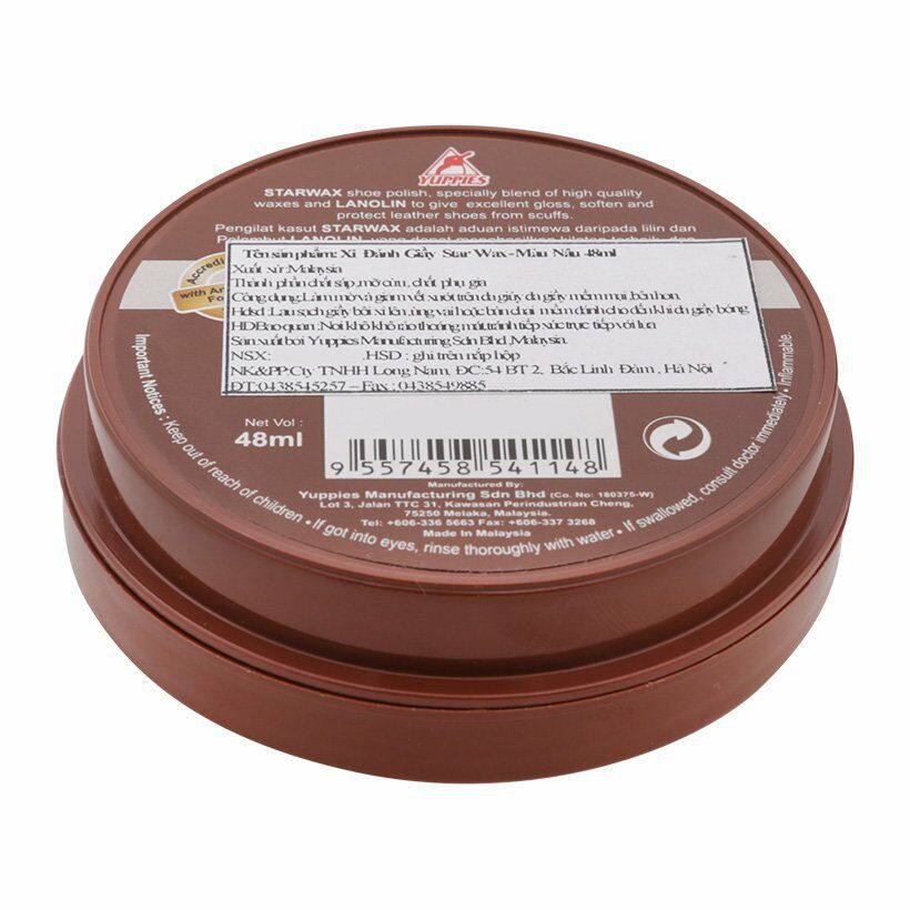 Xi đánh giầy khô cao cấp Star Wax nhập khẩu chính hãng Malaysia 48ml