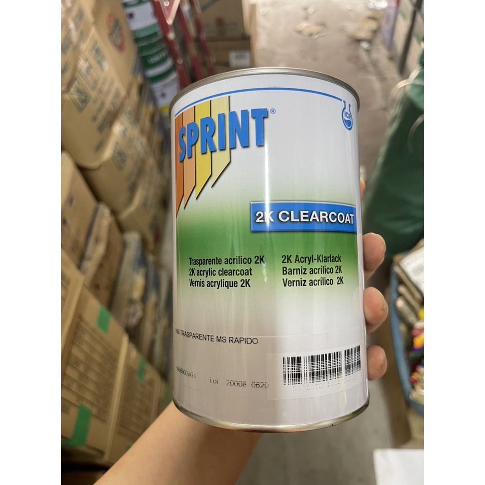 Dầu bóng cao cấp 2K Ý dùng cho kim loại, ô tô xe máy