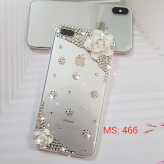 Ốp dẻo handmade đính đá ms 466