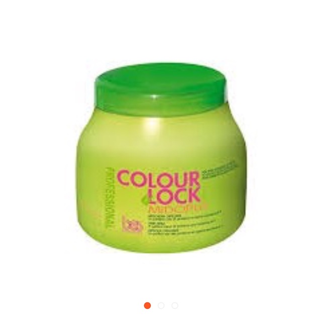 Hấp dầu tóc khóa màu chuyên nghiệp Bes Lock Colour Midopla Mask 500ml