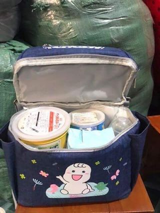 Túi bỉm sữa quà tặng Bobby
