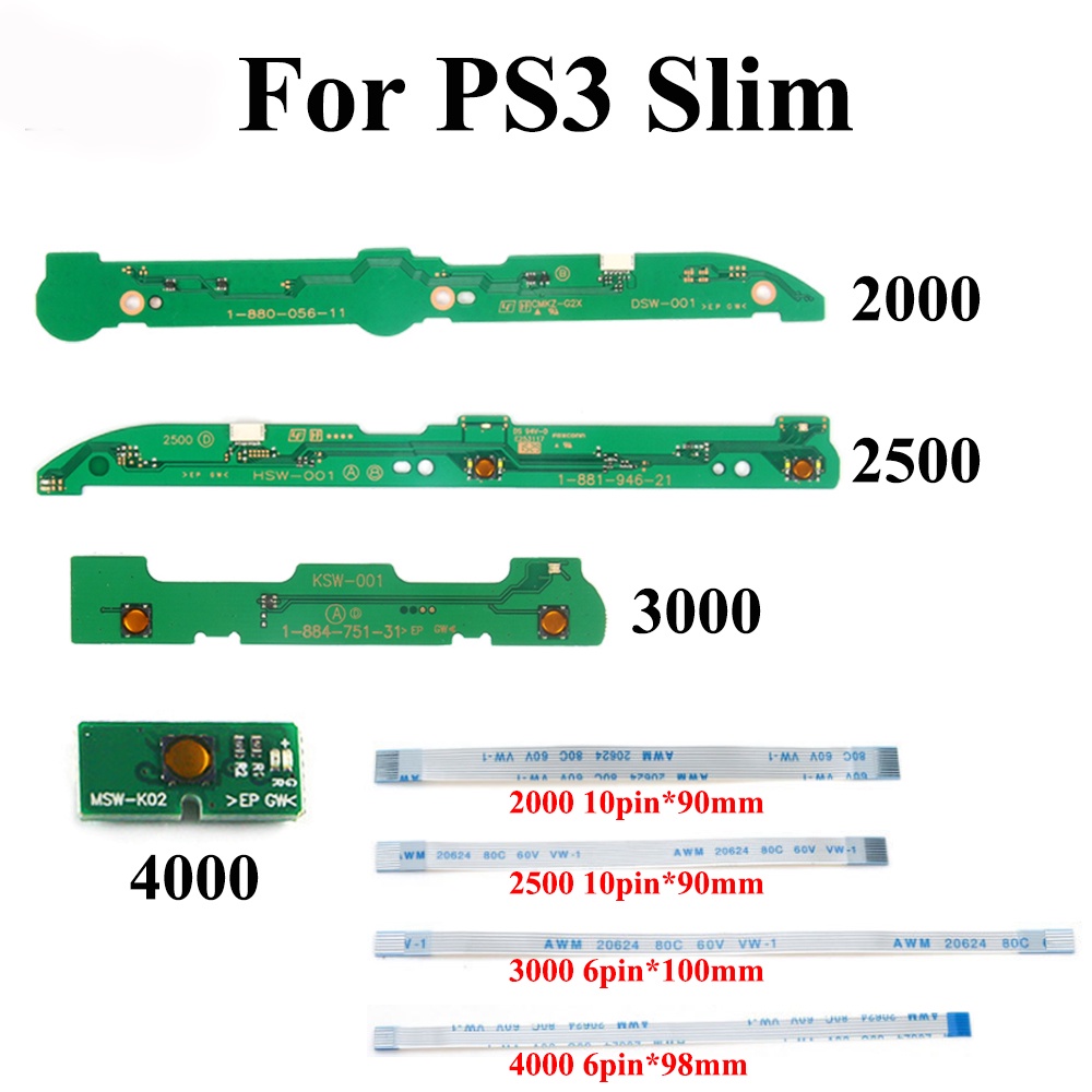 Bo Mạch Nút Nguồn Cho Sony PS3 2000 2500 3000 4000